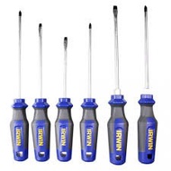 IRWIN SCREWDRIVER BITS X 6PC SL & PH 1864830