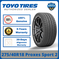 275/40R18 Toyo Tires Proxes Sport 2 *Year 2024