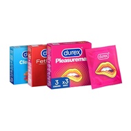 Durex Fetherlite + Pleasuremax + Close Fit Condom - Bundle Pack (Discreet Packaging)