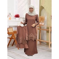BAJU KURUNG LACE BUDAK Size (2y-12y)