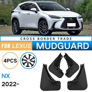Mudflap for Lexus NX, Nx260, Nx350h 2022 Fenders Guards Accessories