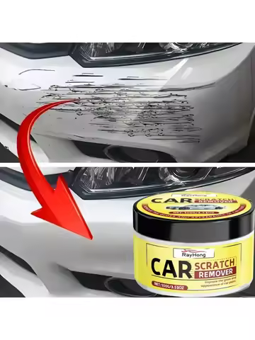 100g NanoTech Scratch Remover Wax - 3Min Repair/Color-Adaptive, No Tools & HydroShield UV Protection