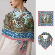 P eter the Rabbit Shawl Size 90 x 90 cm.