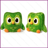 HT Duolingo Mascot Duo Plush Toys Duo the owl Stuffed Dolls Gift For Kids Home Decor Toys For Kids C
