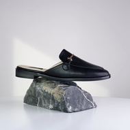 Seira - Penny Loafers รองเท้าเปิดส้น โลฟเฟอร์ อะไหล่ทอง