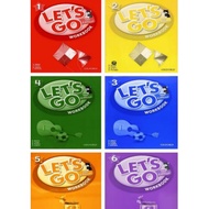 Cod Ox Lets Go 4th Edition Workbook 1/2/3/4/5/6 Black White