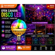 Colorful Automatic Rotating LED Diamond Disco Bulb E27 Fitting E27 LED Bulb LED Bulb