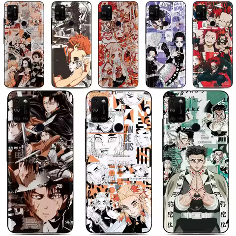 Cartoon Anime Back Cover For Sony Xperia 1 VII 10 VI 5 II III IV V 2023 XZ5 XZ4 XZ3 XZ2 XA2 Ultra Z5