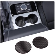 Soft Carbon Fiber Car Central Control Cup Holder Slot pad Sticker Compatible with Ineos Grenadier 20
