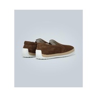 Korea Direct Mail [TODS] UK 10 Brown Sheepskin Men's Tongue Shoes 17196390