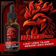 RAZOR PRO - OBAT MATA AYAM MERAH, BERAIR, TERKENA JALU, SNOT SIWER, MATA AYAM KEMBALI SEHAT DAN TAJA