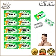 Gillette 7o Clock - Permasharp Stainless- Smoothness Shave (200 BLADES)