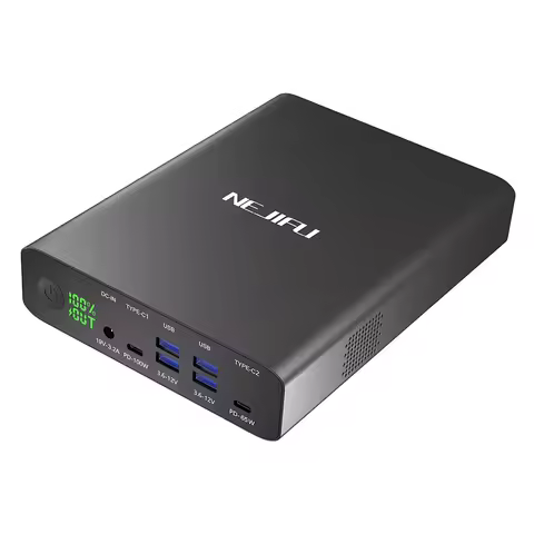 New QC3.0 Portable Power Banks For Laptop 100W 65W Usb C Pd Fast Charging 64000mAh 50000mAh Powerban