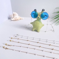 2026ins Style Pet Glasses Chain Doll Doll Universal Glasses Chain Pearl Glasses Chain Pet Accessorie