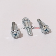 3 Pcs Baut Throttle Body / Baut Sensor TPS / Baut sensor Selenoid Motor Honda / Baut Sensor Injeksi