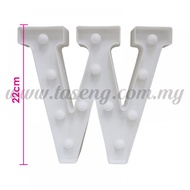 LED - 8.5inch Alphabet W