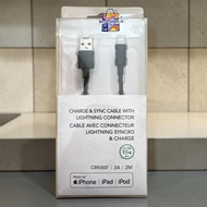 MINISO IPHONE Charger & Sync Cableminiso with Lightning Connector for iPad iPodiphone 15W2M