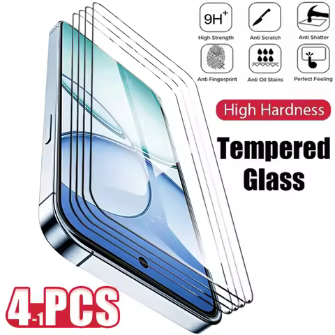 1-4PCS Tempered Glass For Realme 15T 15x 15 Lite 12x 12 14x Pro 14 14T Note 60 70T Narzo 70 Pro 70x 