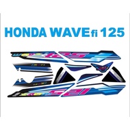 sticker motor honda wave 125