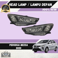 Second Hand (100% Original) Perodua New Bezza 2020 2021 2022 Led Original Headlamp Lampu Depan