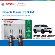 BOSCH BASIC LED H4 Halogen Headlight Retrofit Bulb for Toyota Land Cruiser (J100) Year 2000 - 2006