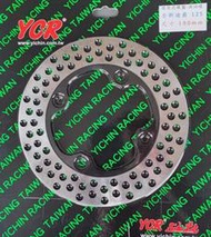 YCR 全新品 全新迪爵125 前碟盤 規格~190MM/220MM 洞洞碟 加強散熱 雙火星塞 固定式碟盤 煞車碟盤