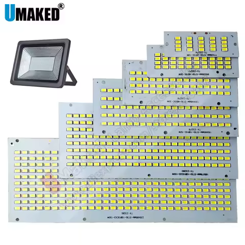 10pcs Full Power LED Floodling PCB 10W 20W 30W 50W 70W 100W 150W 200W SMD5730 led PCB board,Aluminum