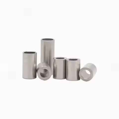 304 Stainless Steel Elongated Cylindrical Sleeve M5 M6 Hollow Toothless Bushing