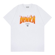 Denka PROJECT Tshirt White BURNOUT