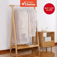 3D Garment Bag - Clear Wardrobe Protector  Beg Pakaian 3D - Pelindung Almari Jelas
