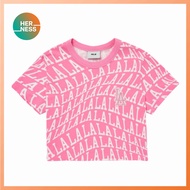 [MLB KOREA]Illusion All Over Cropped Short-Sleeved T-Shirt