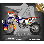 2017 KTM Nail Art sticker KTM Decal D3 001