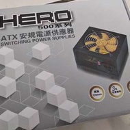 原廠換一台 HERO 英雄 500W 安規 電源供應器【足瓦-全網編線-附電源線】電腦電源