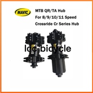 Mavic Crossride Cr MTB 8/9/10/11 Speed Hub Quick Release 100x135mm Hub Thru Axle 100x142mm Hub Front