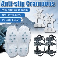 10/24 Teeth Crampons Anti Slip Shoe Cover Ice Gripper Ice Claws Snow Climbing Spike Grips Cleats