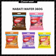 Nabati Wafer Richoco / Peanut / Richeese / Strawberry / Goguma 360g (18's x 20g )