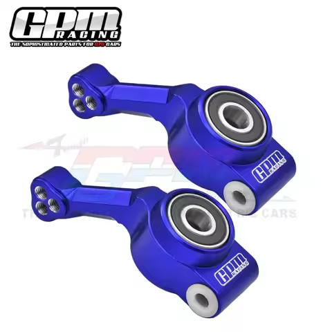 GPM Metal Aluminum Alloy Rear Stub Axle Carriers 1952 For Traxxas 1/10 Nitro Rustler Hoss Stampede S