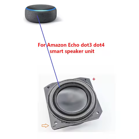 Replace speaker unit For Amazon Echo dot3 dot4 smart speaker unit 1.5 inch 4 ohm 10W 40MM