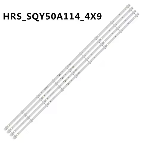 4pcs LED AE0110540 HRS_SQY50A114_4X9_2W_MCPCB 12mm_V2 NVR-8060-504K2S-SMA-N KROMS LINE KS500SM4K RLD