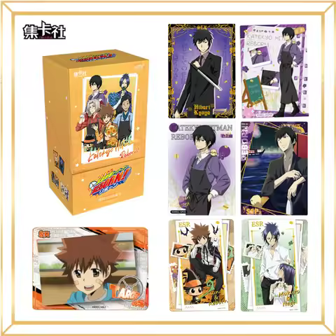 Card.Fun HITMAN REBORN Time Engraved series collectible cards featuring Tsunayoshi Sawada and Hibari