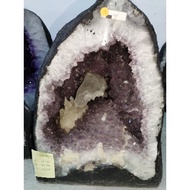 Amethyst big cave with calcite, Selenite 紫晶洞 53.04 kg
