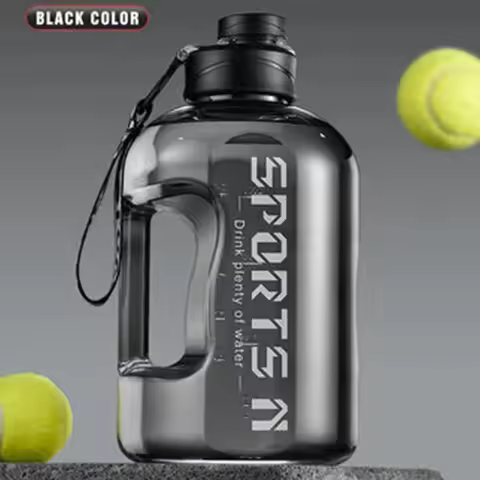 1.7/2.7/4/5L Portable Large Capacity Water Bottle Leakproof Drinking Bottle Gym Cycling Cup For Fitn