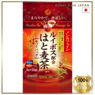 Mizusouen Rooibos and Barley Tea 24 Tea Bags, Caffeine-Free Herbal Tea, Non-Caffeinated, Ideal for R