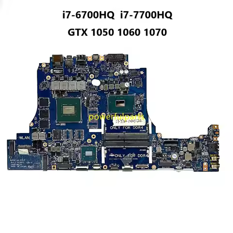 For Dell Alienware 15 R3 17 R4 Motherboard BAP10 LA-D751P i7-6700 i7-7700 GTX1050 1060 1070 01224W 0
