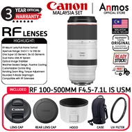 CANON RF 100-500MM F/4.5-7.1 L IS USM LENS ( CANON MALAYSIA 3 YEARS WARRANTY )