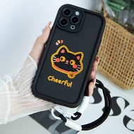 HP New Cat Lanyard Embroidery Texture Casing Infinix Hot 50 Pro Plus Smart 9 8 Hot 50I 40I Note 30 P