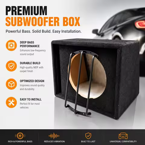 10inch cavity subwoofer box,Car audio cavity speaker enclosure,Universal type car and truckSUVSubwoo
