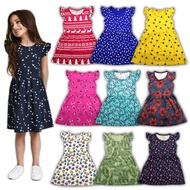 Assorted Cotton Wing Dress (1Y-9Y) - Random Designs