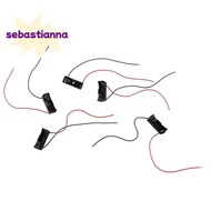 5Pcs 23A/A23 Battery (12V) Clip Holder Box Case Black