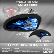 CB 100 Striping CB Tank Sticker C100 Sticker | CB100 | CB10013
